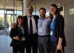 L to R: Dr. Lorraine Freedle, Dr. Bruce Perry, Travis Slagle, Agata Freedle